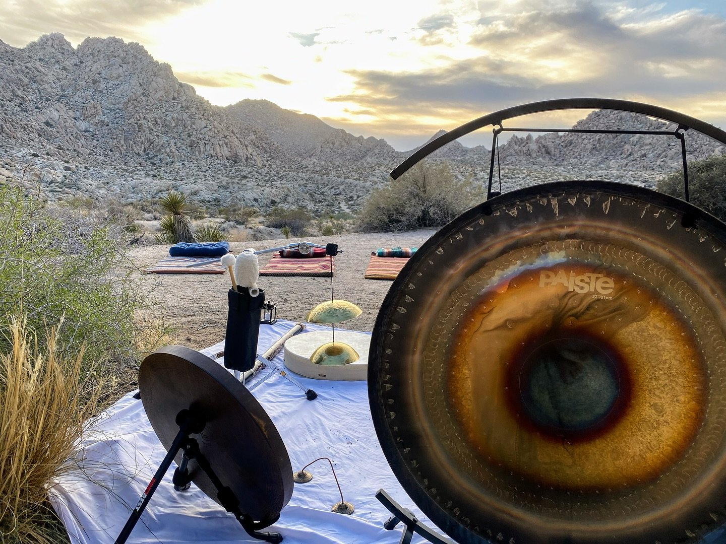 Today&rsquo;s office 🌄

.
.
.

The desert asks a lot - heat, wind, dust - but it also offers something back. Stillness. Perspective. A kind of beauty that doesn&rsquo;t reveal itself all at once. 

.

A grateful thank you to @joshuatree_connectivity