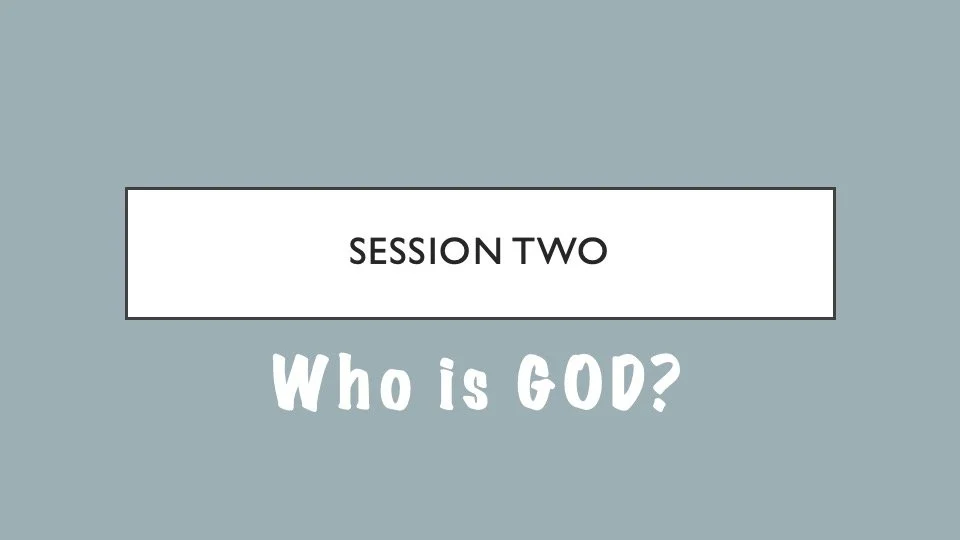 Foundations: Who Is God?