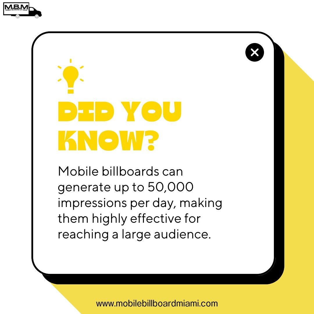 Mobile billboards are a powerful advertising tool due to their ability to reach a wide audience while being highly visible and attention-grabbing. With their mobility, they can target specific areas and demographics, maximizing exposure and potential