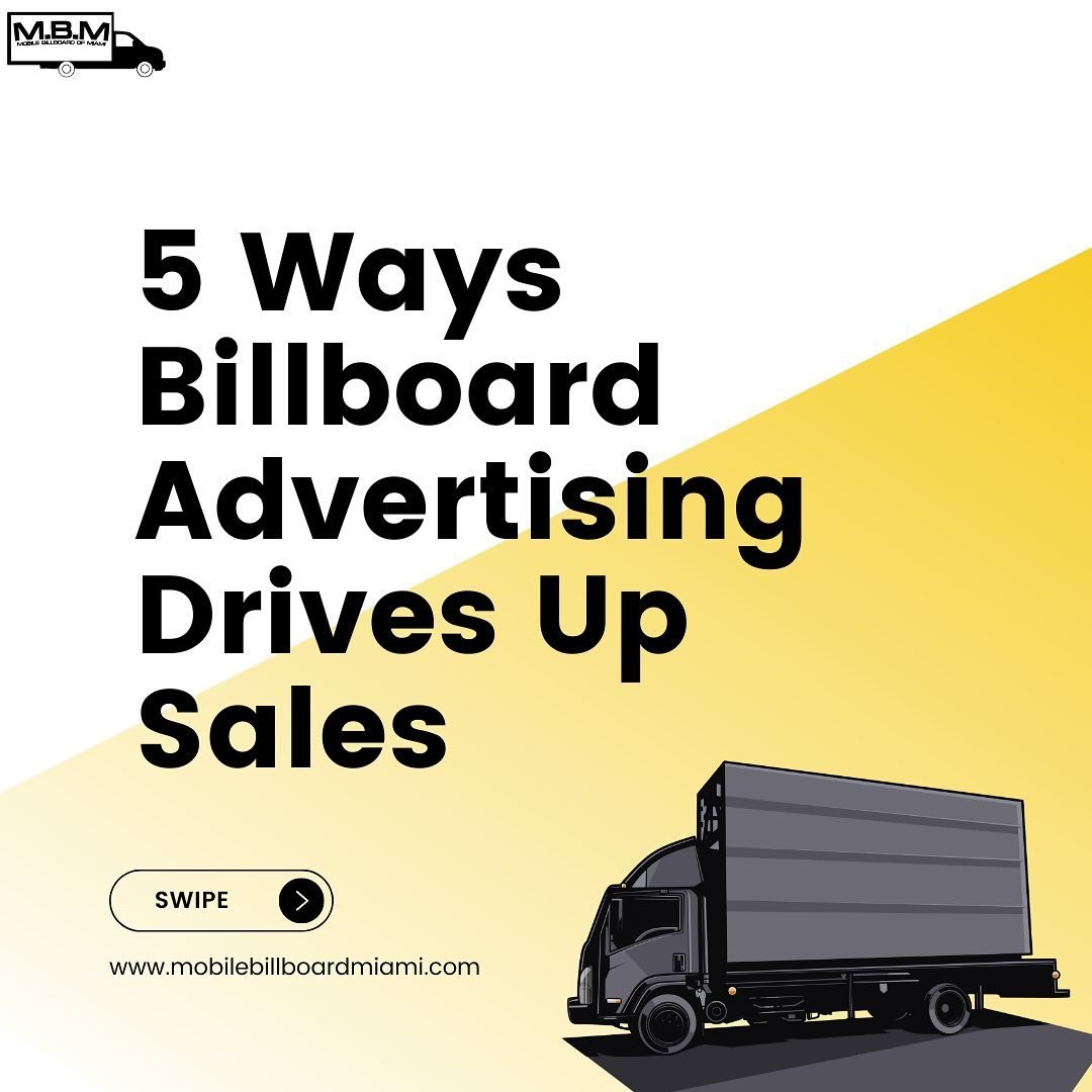 Gone are the days of static advertising confined to a single location. Mobile billboard advertising revolutionizes the way brands engage with their audience by bringing the message to the streets. 


Here are 5 ways mobile billboard advertising drive