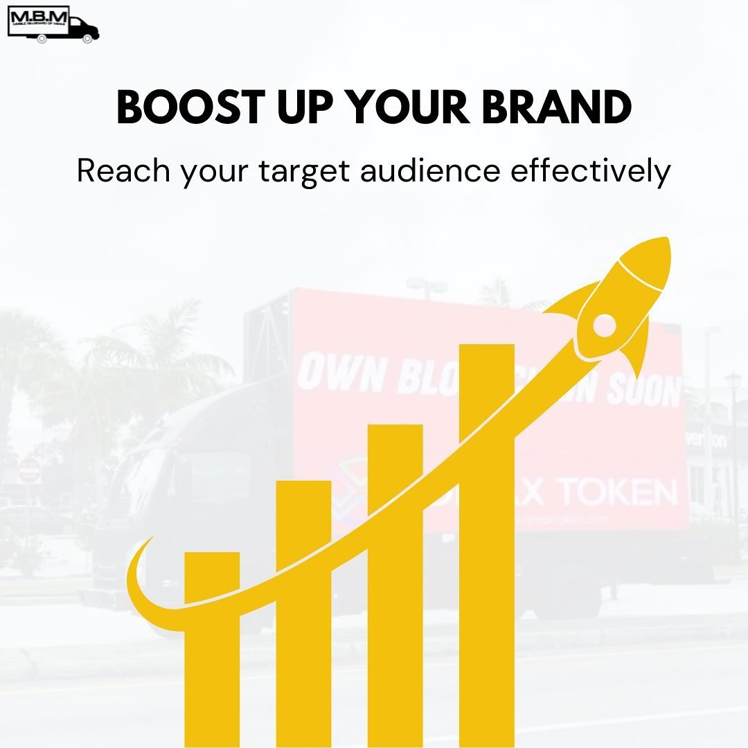 Take your brand on the road to success with our mobile billboard advertising. 

Ready to drive your message home? Contact us today and let&rsquo;s hit the road to marketing success together!

www.mobilebillboardmiami.com

#digitaledtruck #digitalbill