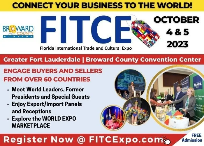 Mobile Billboard Miami joins forces with FITCE 2025 to celebrate global trade and innovation in South Florida.