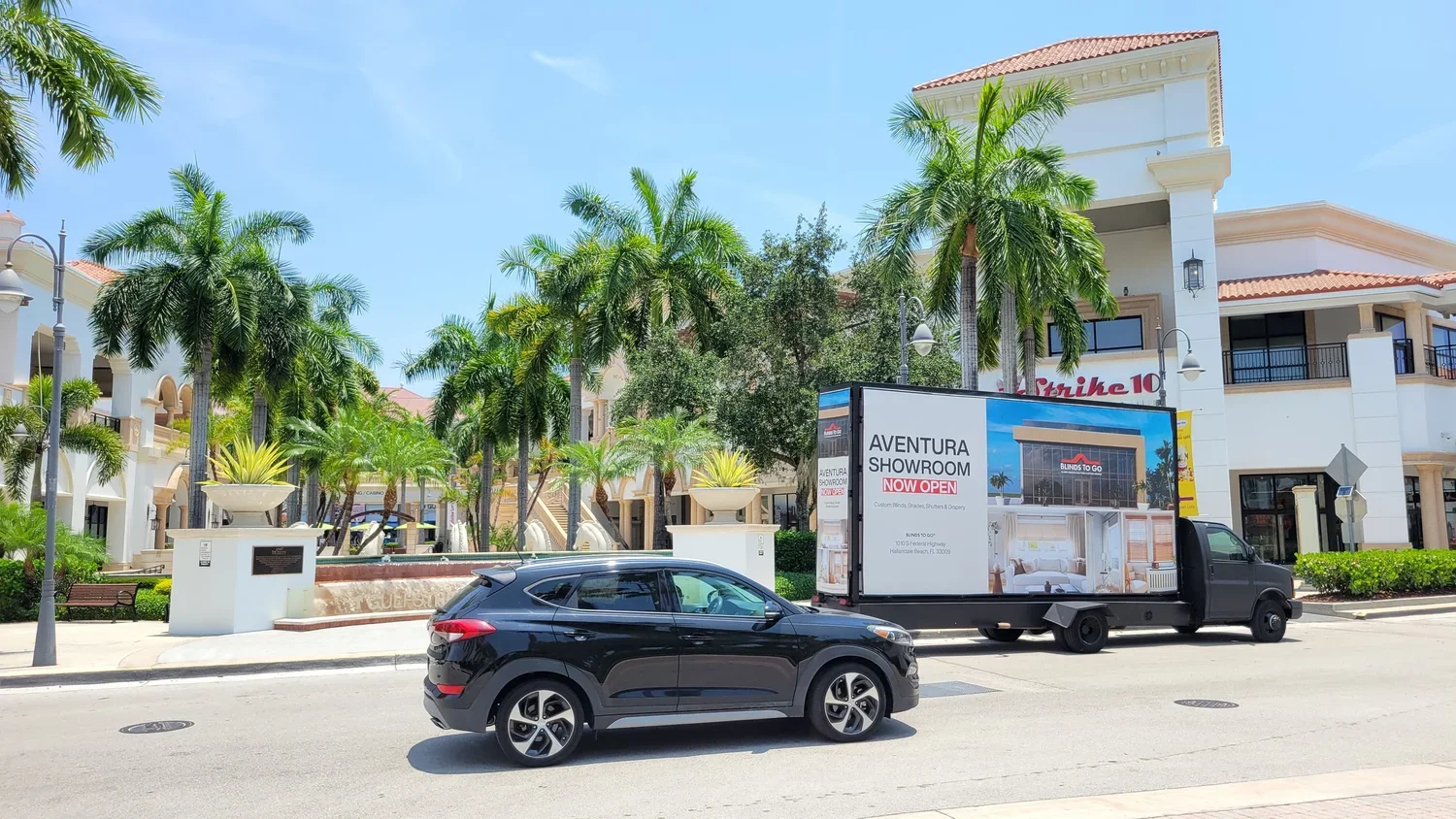 Boost Your Grand Opening with Mobile Billboard Advertising in Aventura, Florida