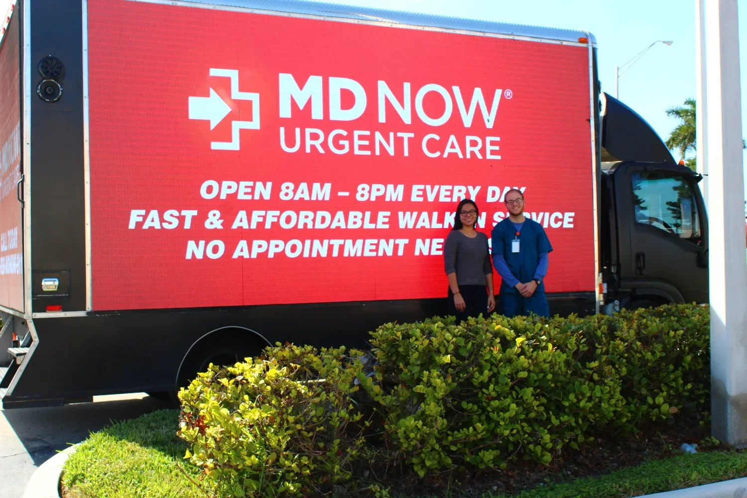 Digital LED Billboard Truck; MD NOW