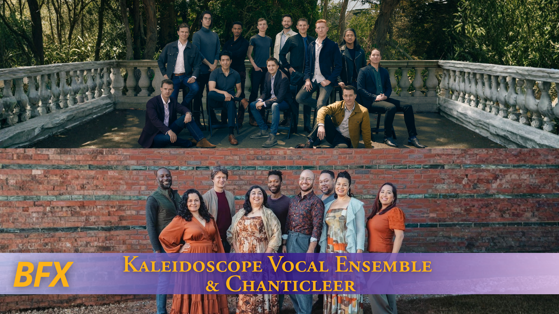 Chanticleer & Kaleidoscope Vocal Ensemble