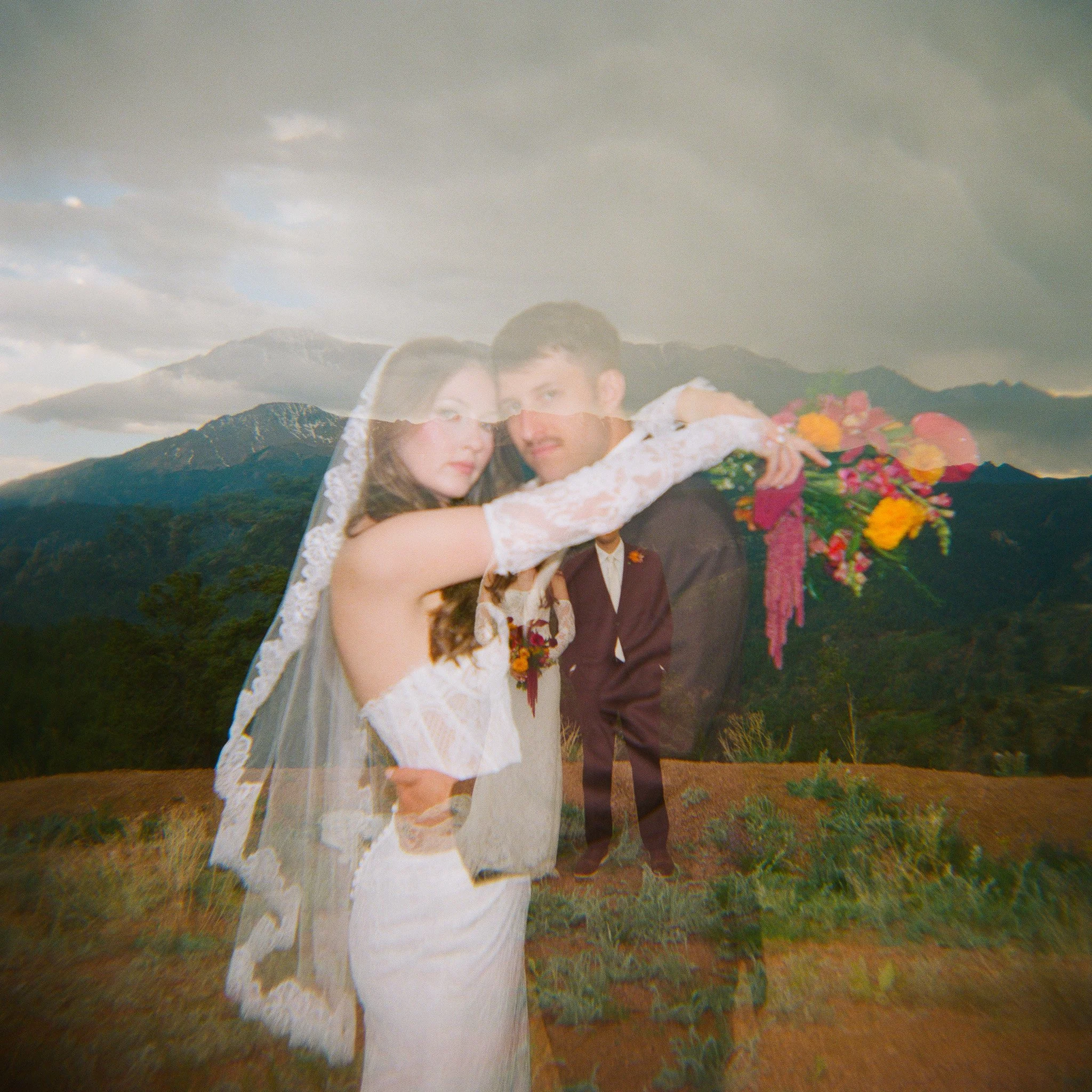 Logan & Alex Wedding on Film & Digital