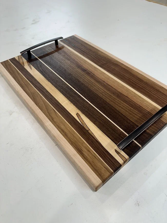 Walnut and Maple Charcuterie Board