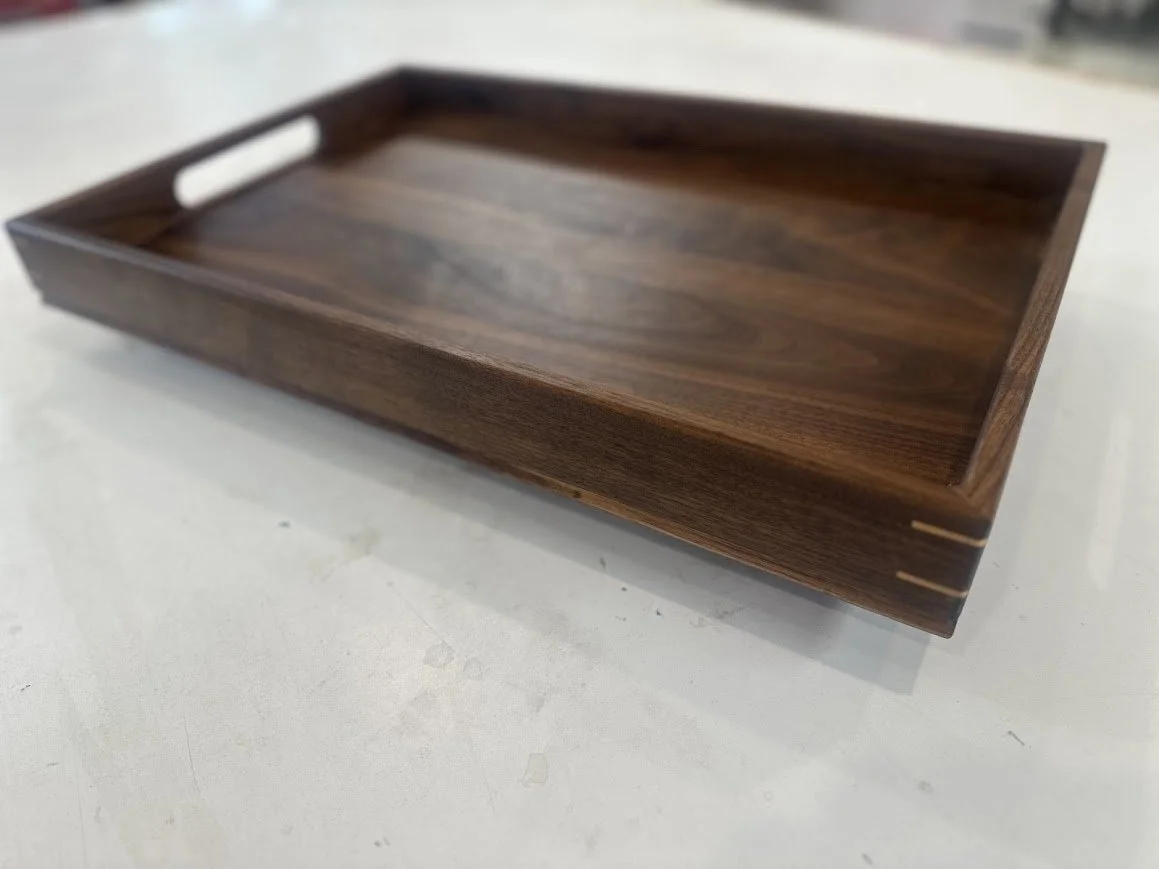 16x24 Walnut Serving Tray