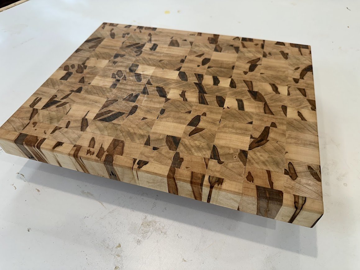 Ambrosia Maple End Grain Cutting Board