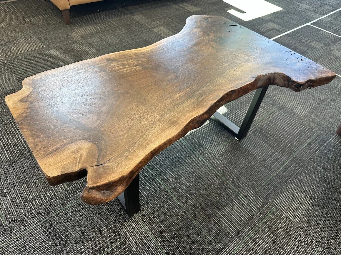 Live Edge Walnut Coffee Table
