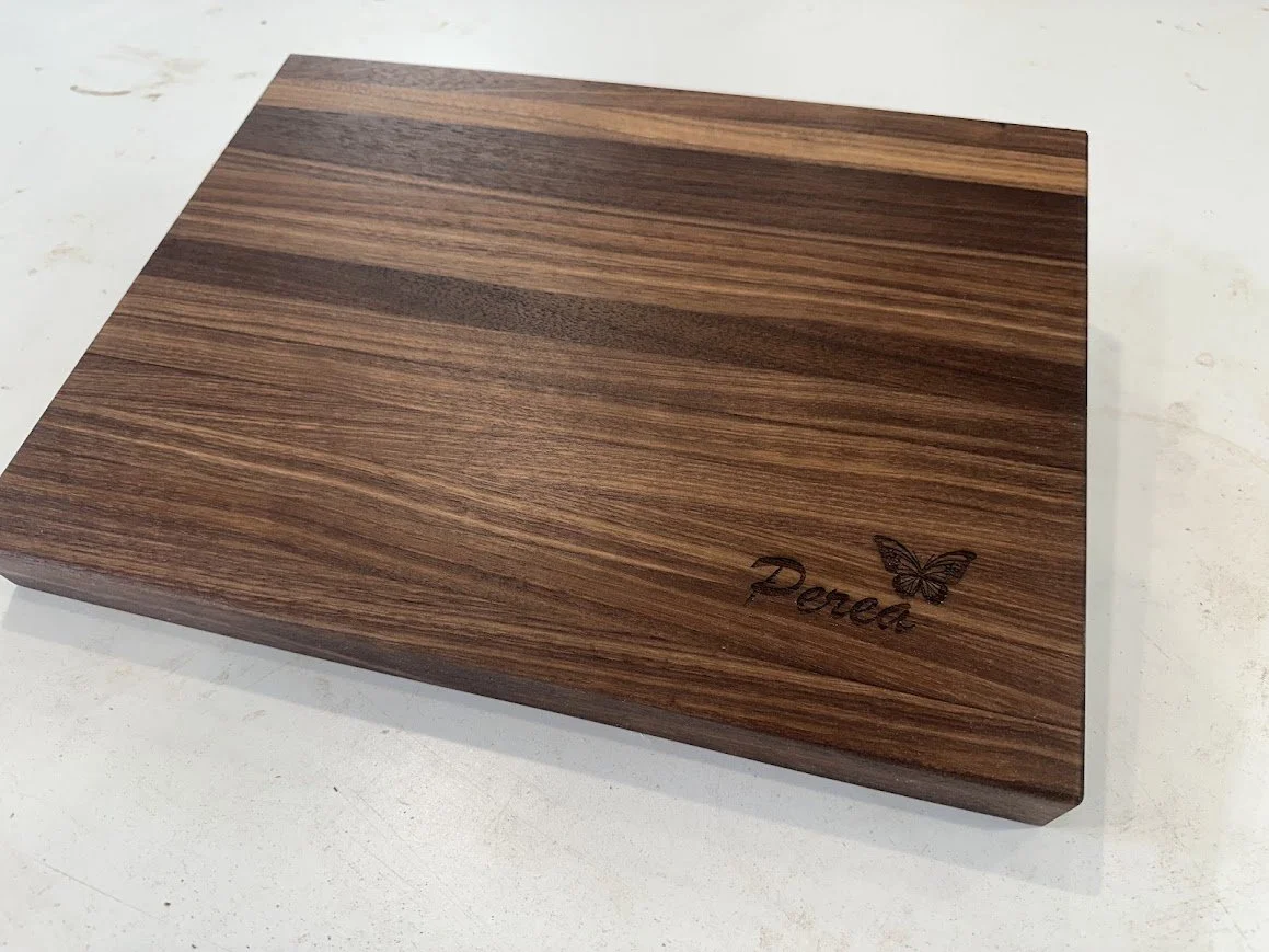 Personalized Butcherblock Walnut Cutting Board