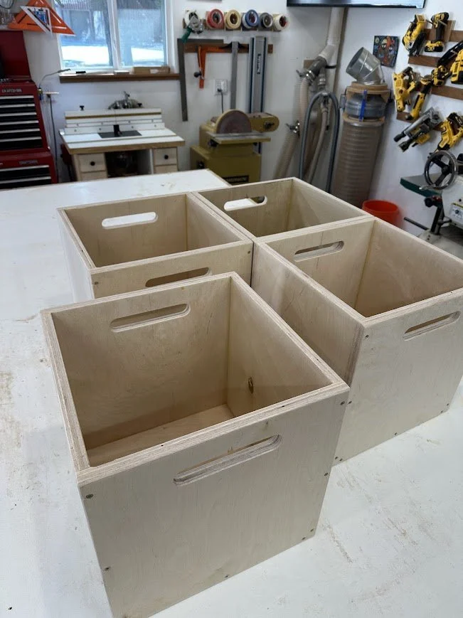 13"x13"  Vinyl LP Record Storage Boxes