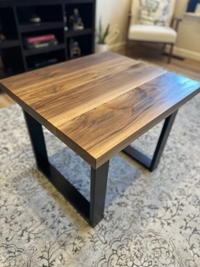 Walnut End Table