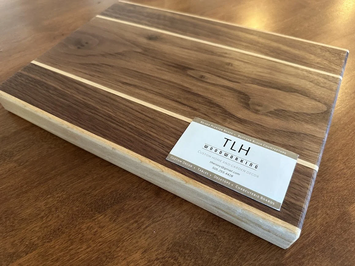 Walnut and Maple Cutting Board