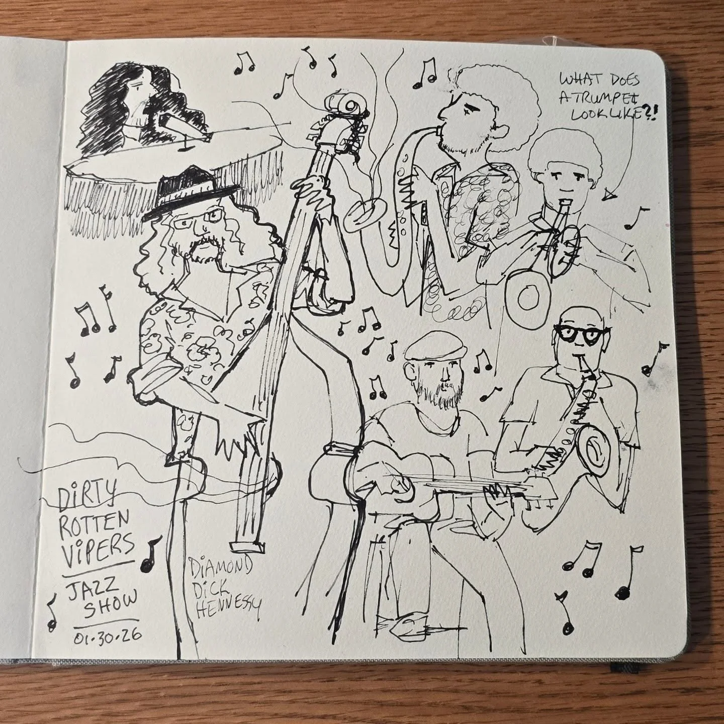 Saw a jazz show last night from part of the @dirty_rotten_vipers
Great band, and this is coming from someone who is not a jazz person.