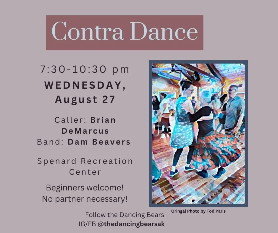 Next week on a WEDNESDAY!!

Lesson at 7:15 PM. Dance starts at 7:30 PM. As the evening progresses so do the dances, building on moves practiced earlier. So come early, and stay as long as you&rsquo;re having fun!

Dances are pay-what-you-wish from $1