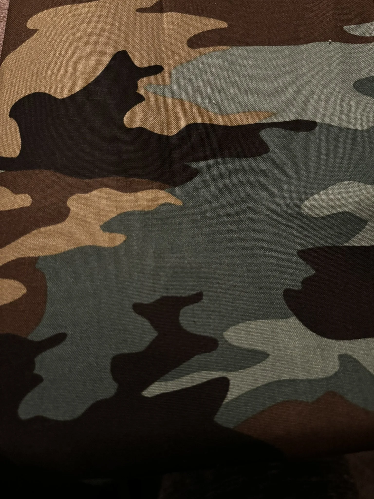Camoflauge Cotton