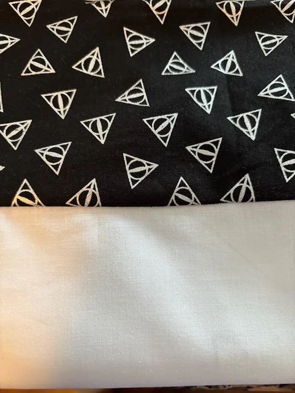 Harry Potter Deathly Hallows Symbol Pillowcase
