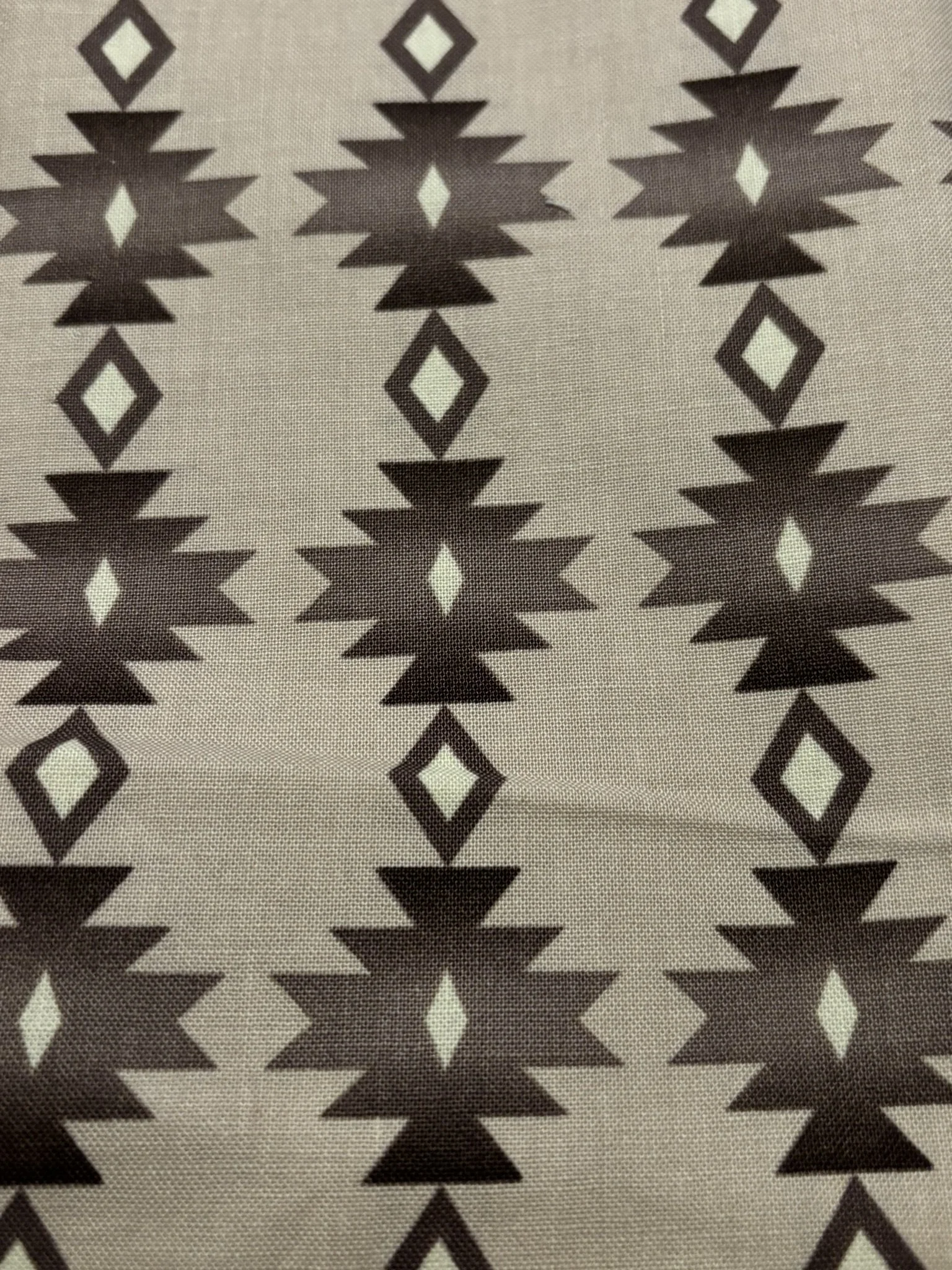 Western Design Grey Cotton