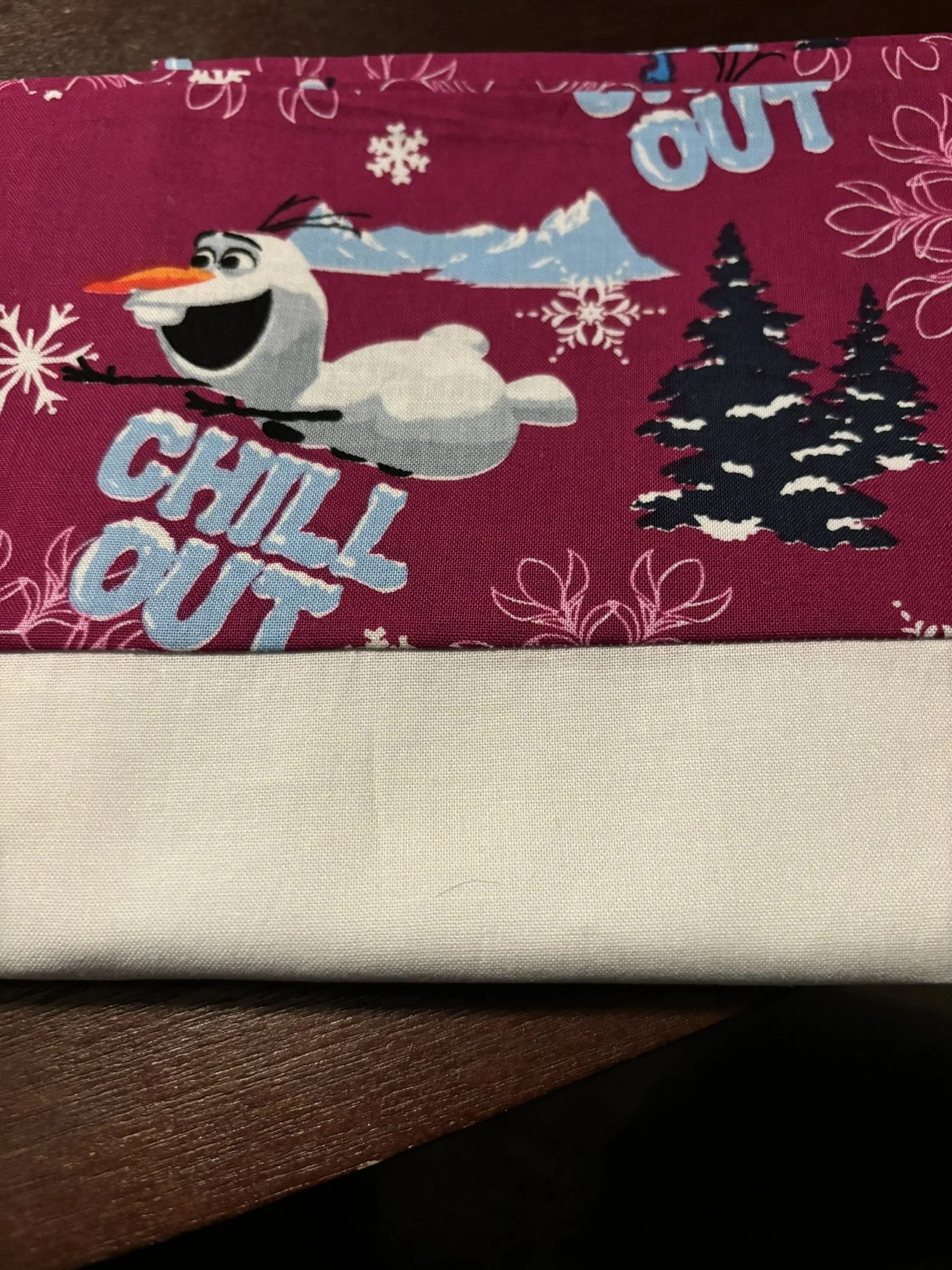 Olaf Custom Pillowcase