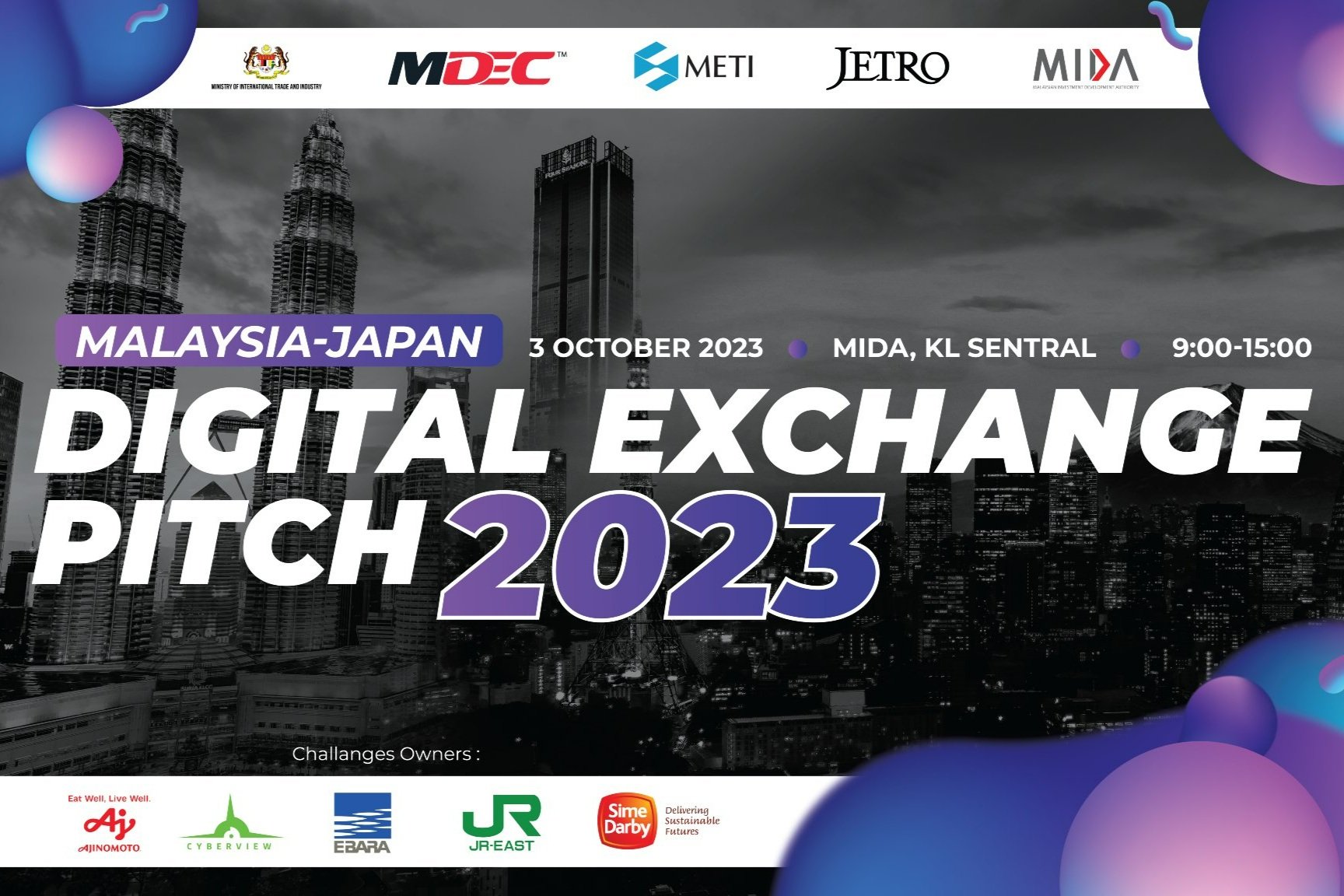 Japan Digital Exchange Pitch (MJDEP) 2023