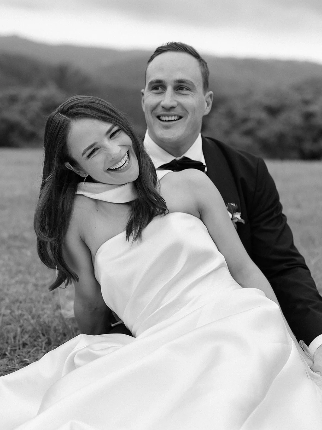 Charlotte and Stuart | Married at the beautiful @summergroveestate 

The forecast promised storms, but the day stayed beautifully calm until late afternoon when the sky finally let go. 

As the first drops fell, the air shifted, cool and fresh.

And 