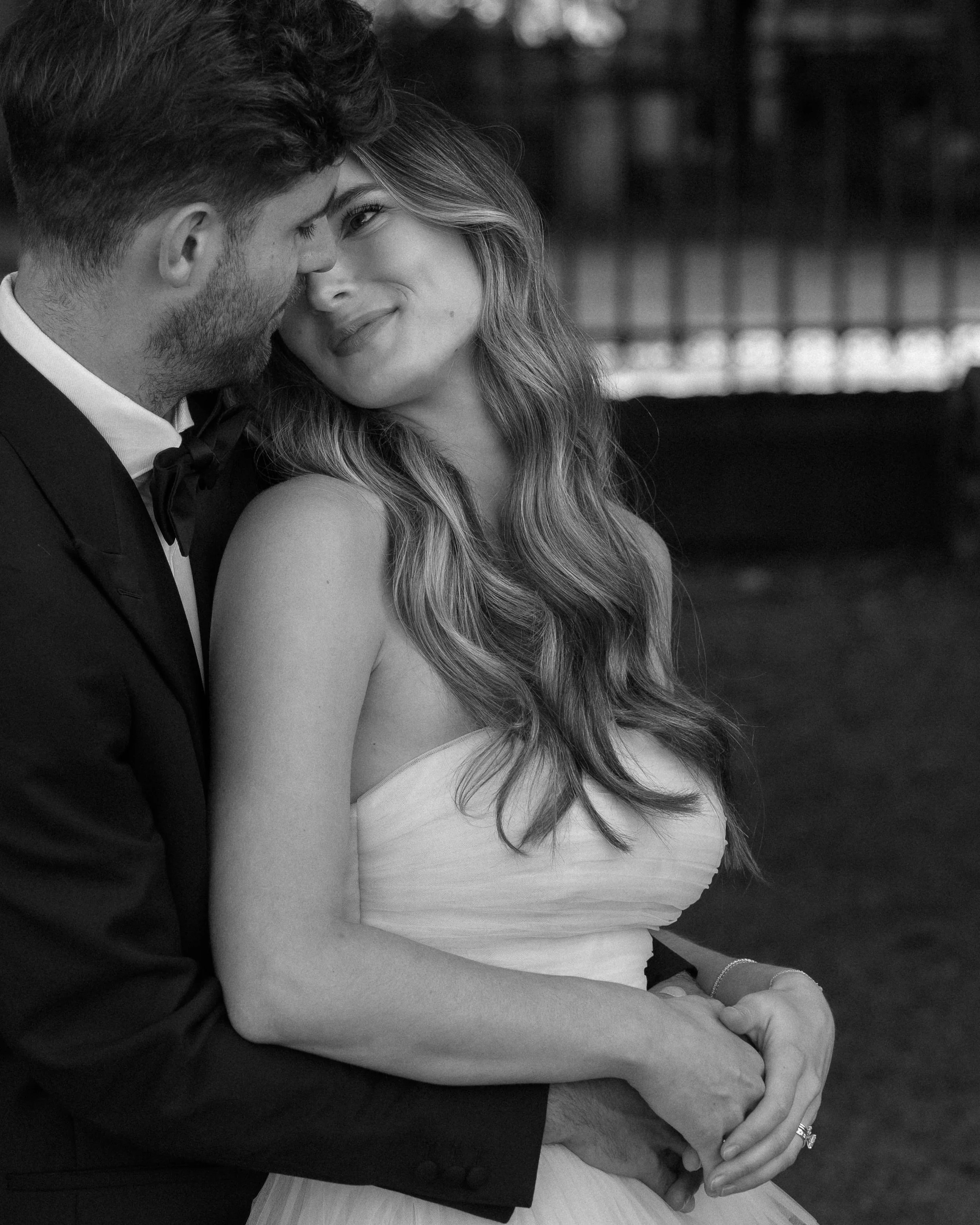 Love in black and white.