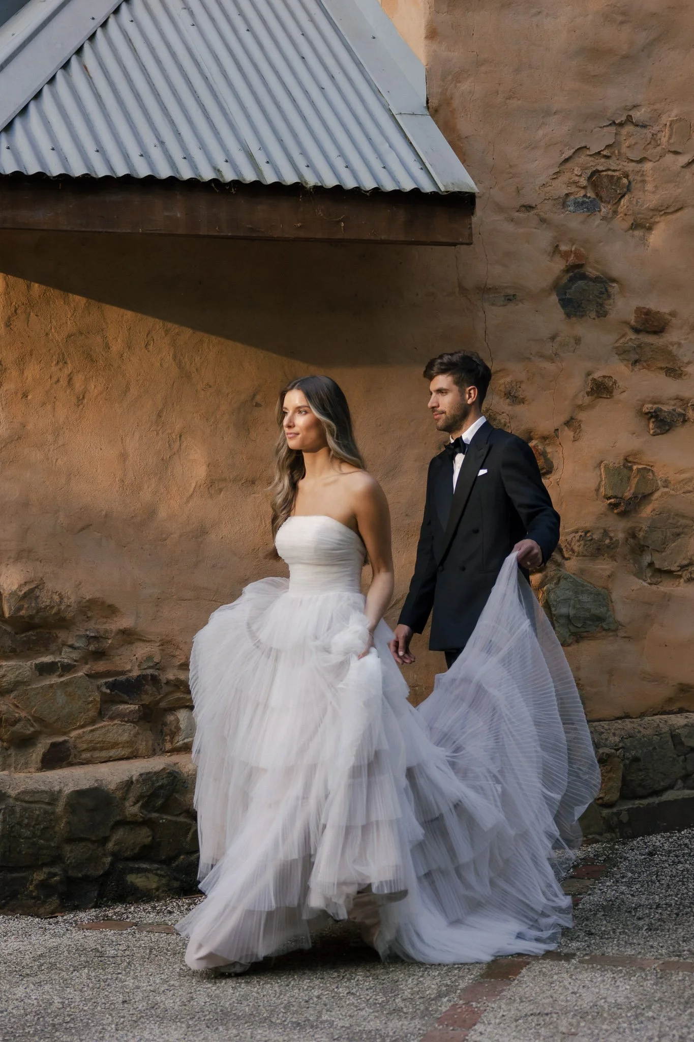 Editorial Photo of Newlyweds walking together.jpg