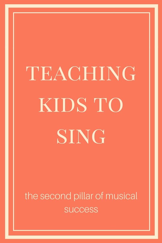 Teaching Kids to Sing