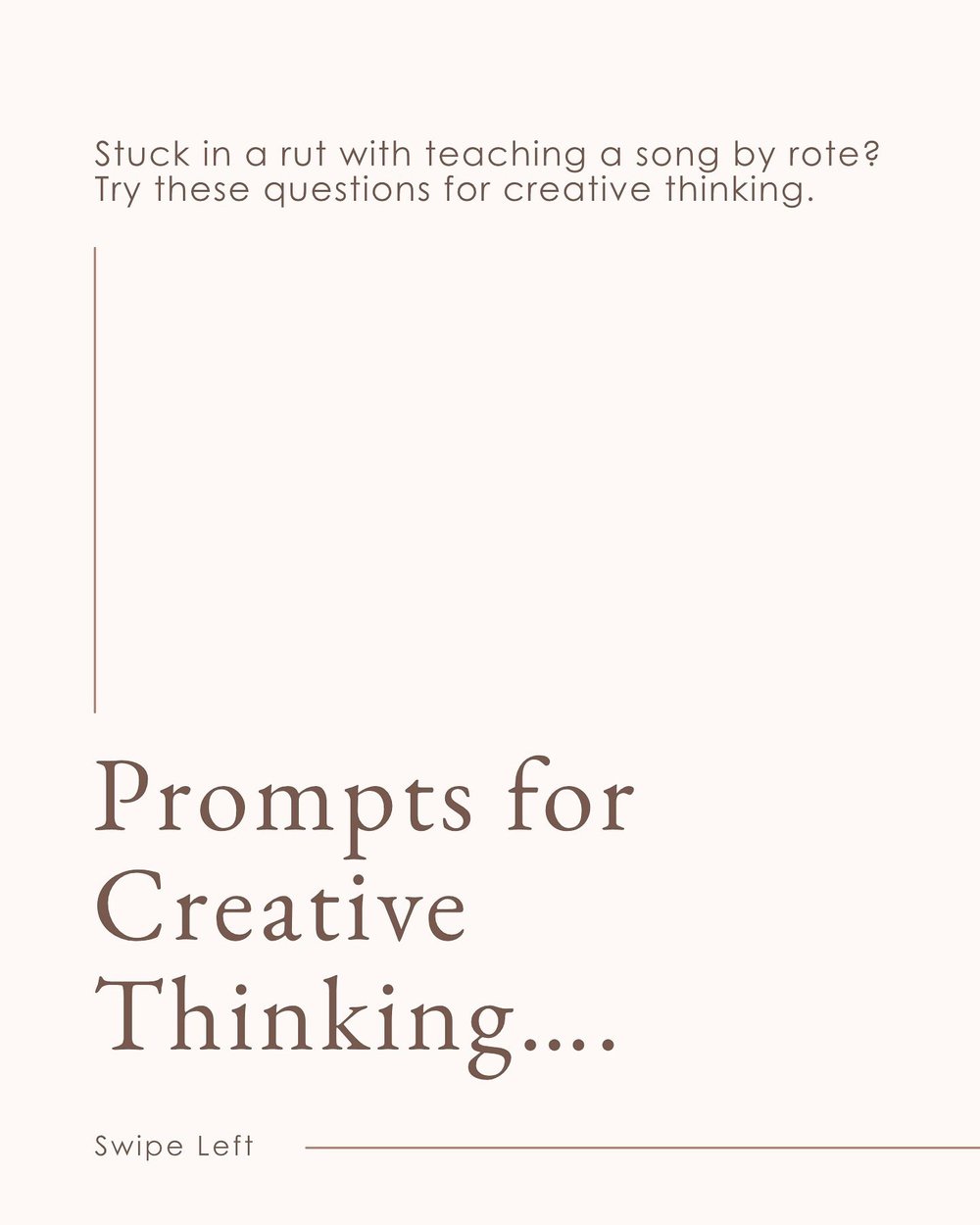 There is so much to listen for in our classroom music! 

If you&rsquo;re looking for a way to switch up teaching a song by rote (especially for older students), give these questions a try. 

Some questions are convergent (one correct answer) and some