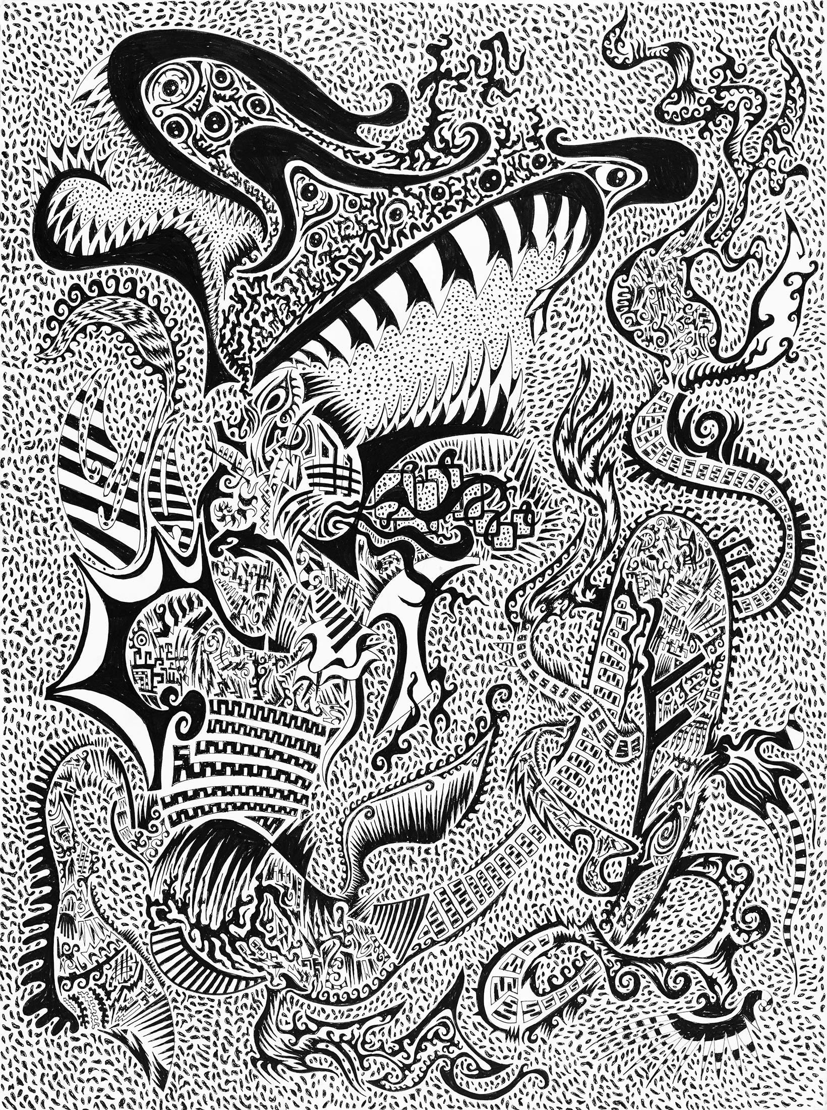 Hammerhead, 2017, 30x22 in.