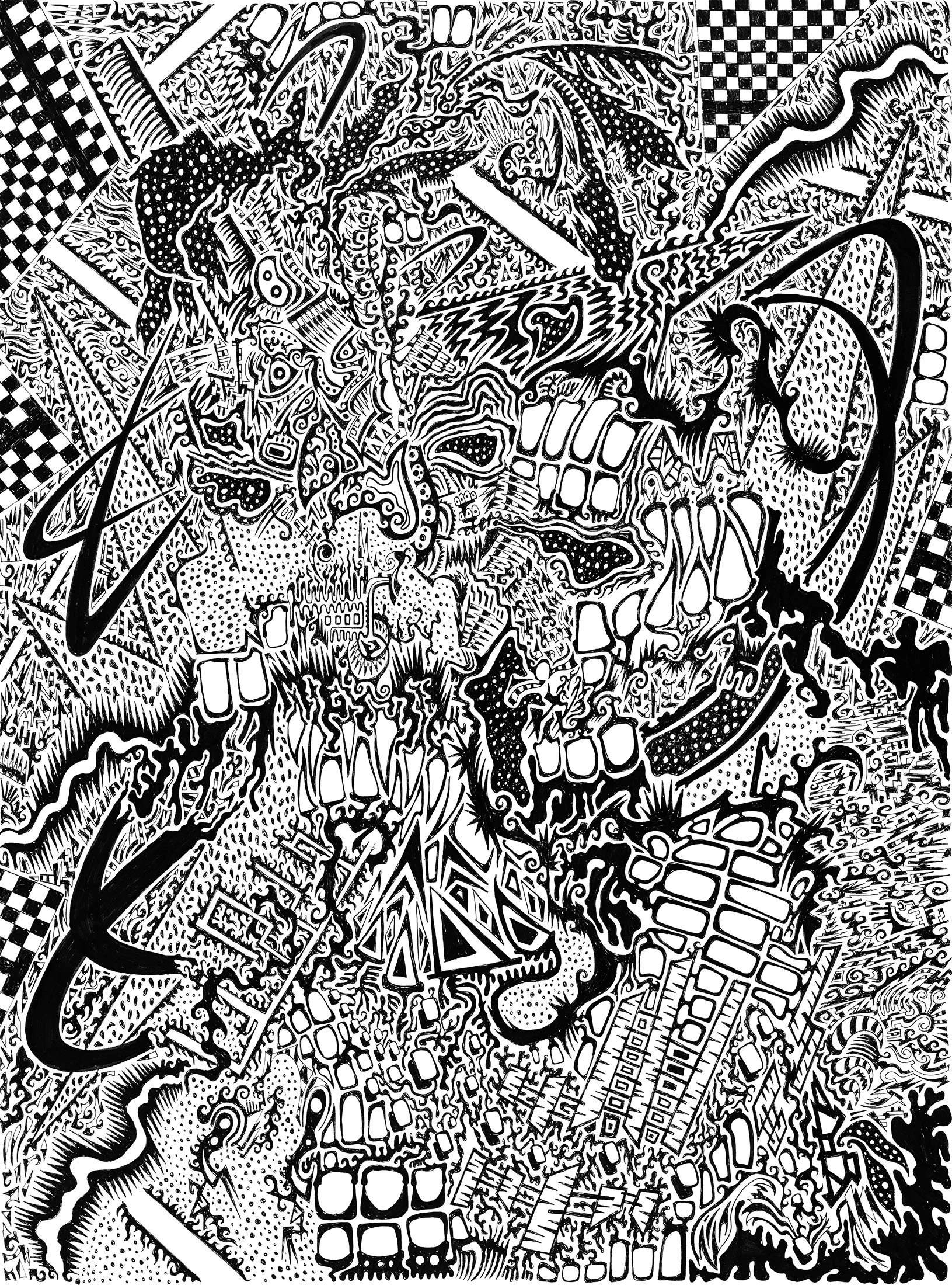 Rift Essence, 2017, 30x22 in.