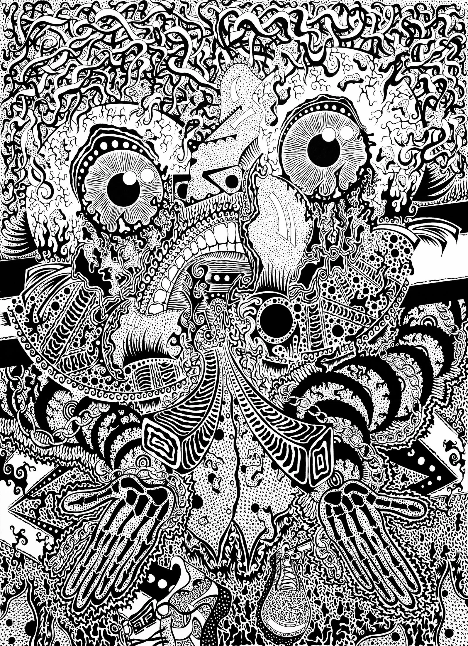 Confused Miser, 2021, 30x22 in.