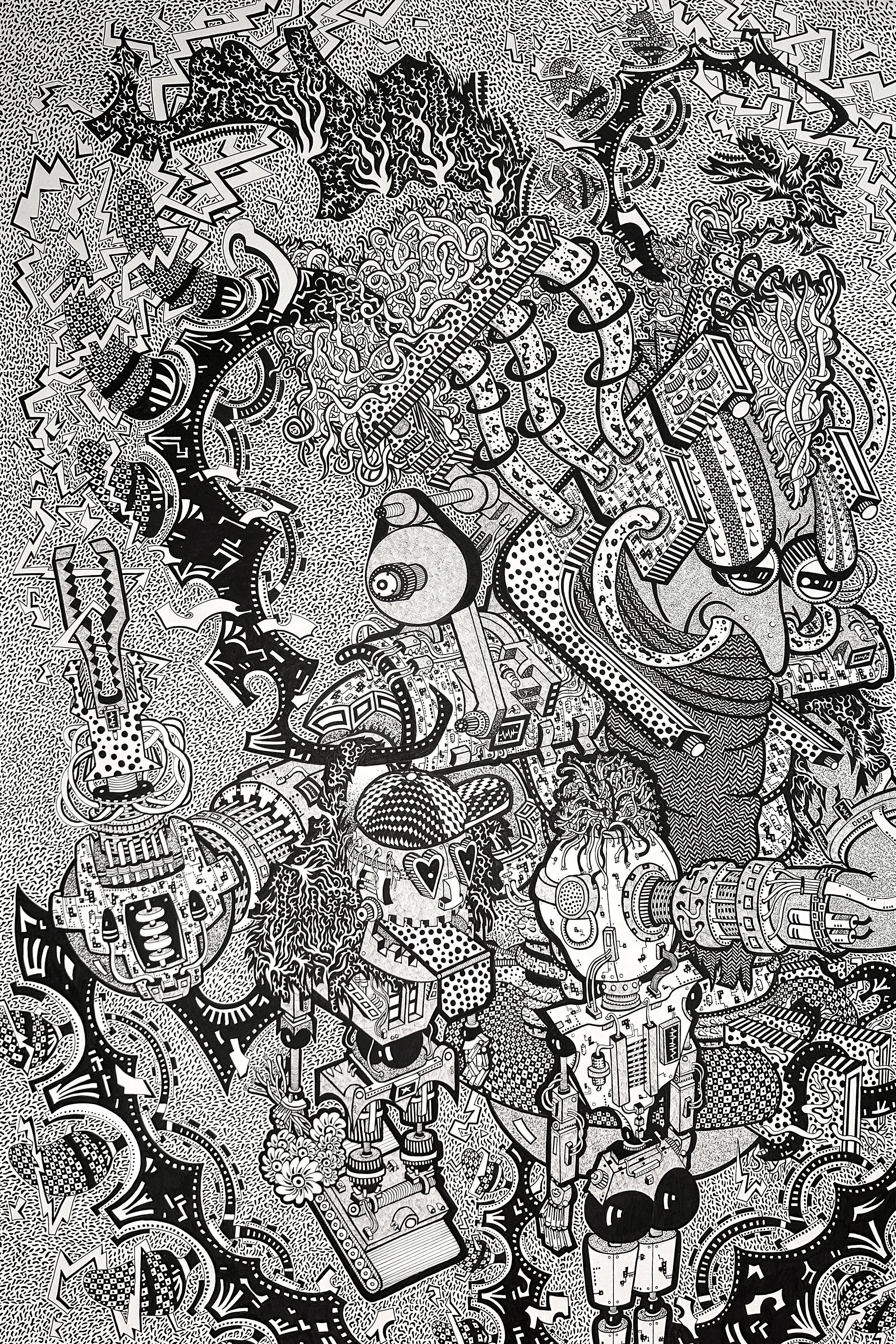 Hook, 2025, 48x34 in.