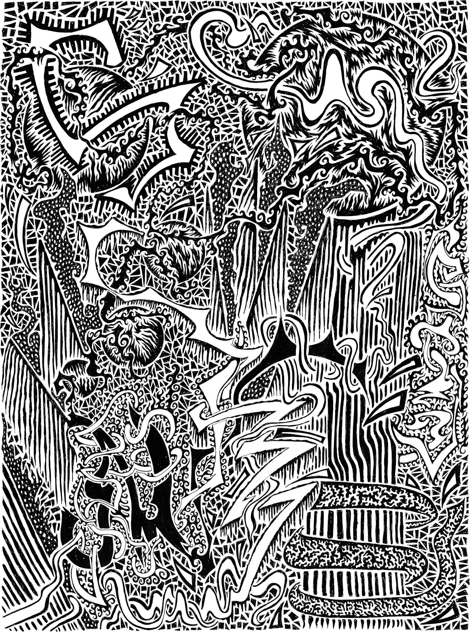 Mountain Stream, 2017, 30x22 in.