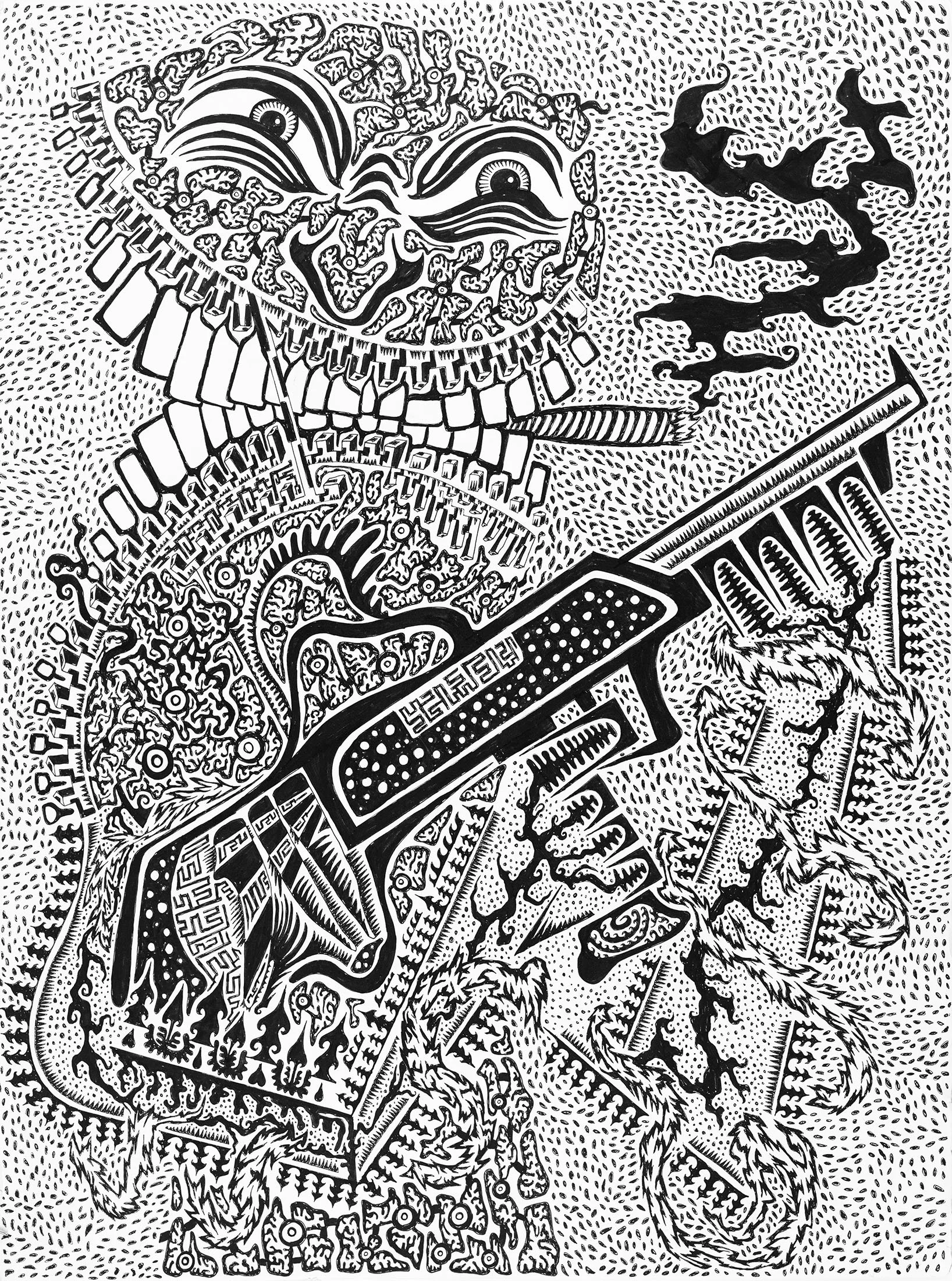 Mafioso, 2017, 30x22 in.