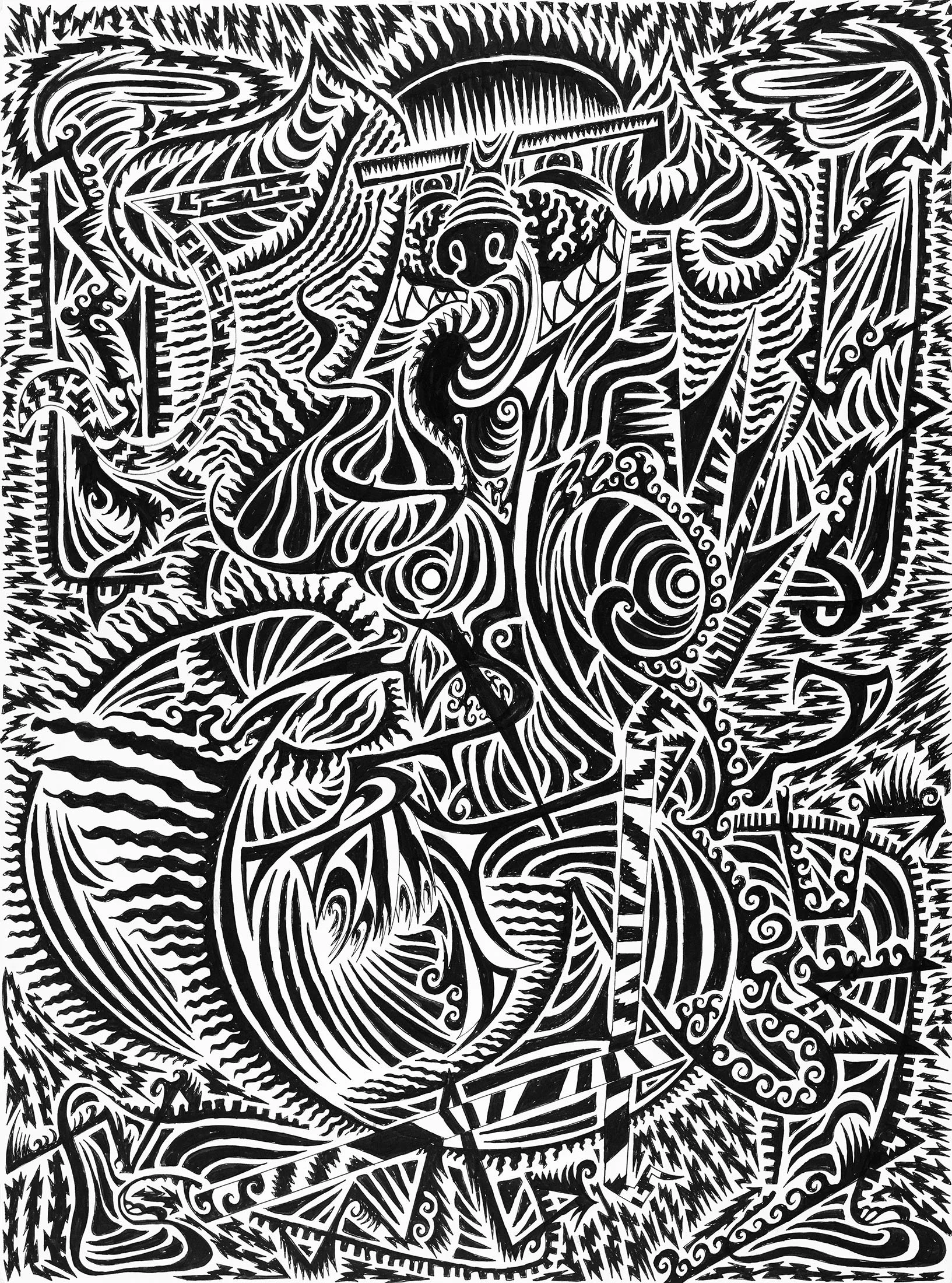 Dancing Dog, 2017, 30x22 in.