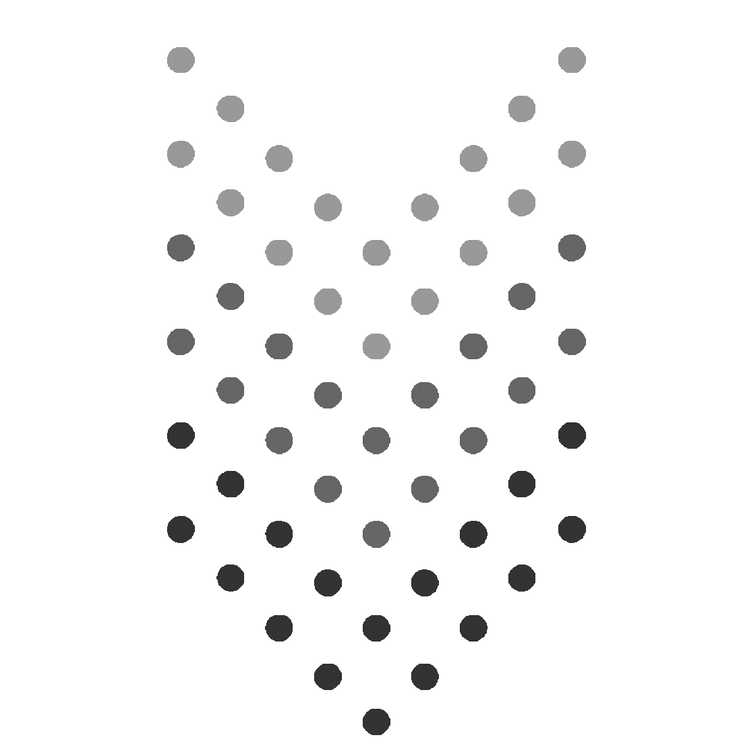 Grey animated dots pointing towards Learn More button