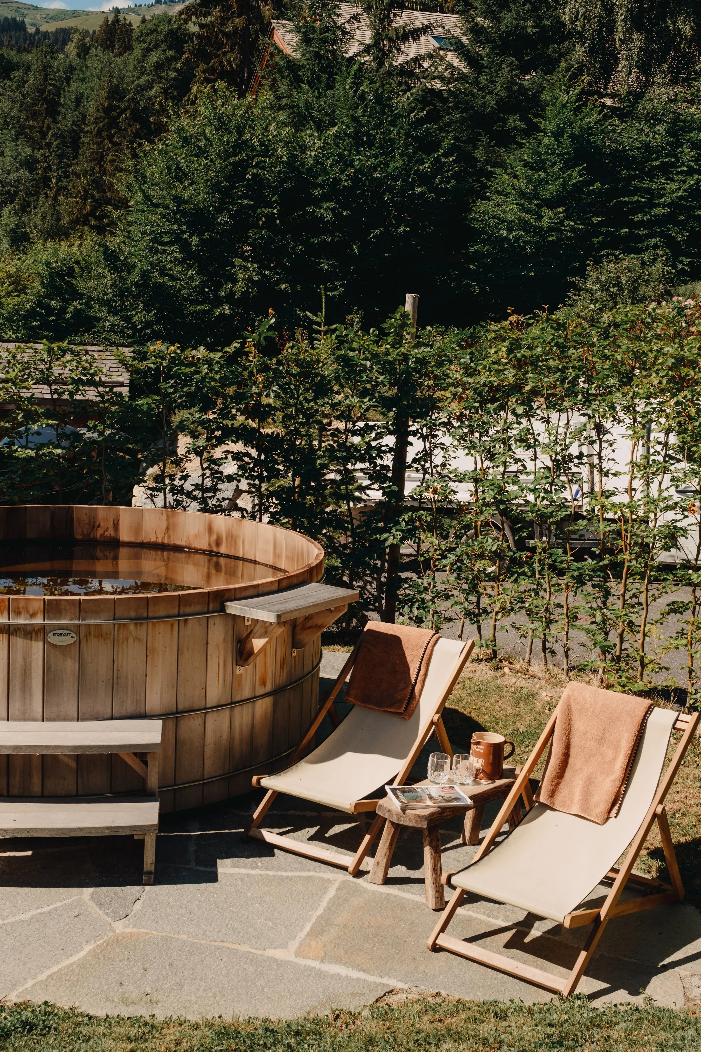 Le bain nordique...