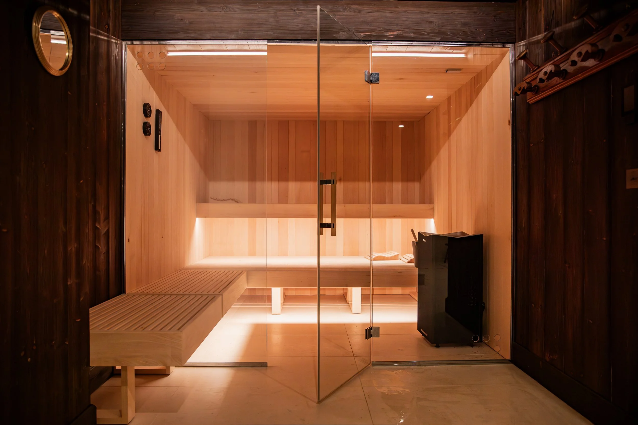 Sauna...