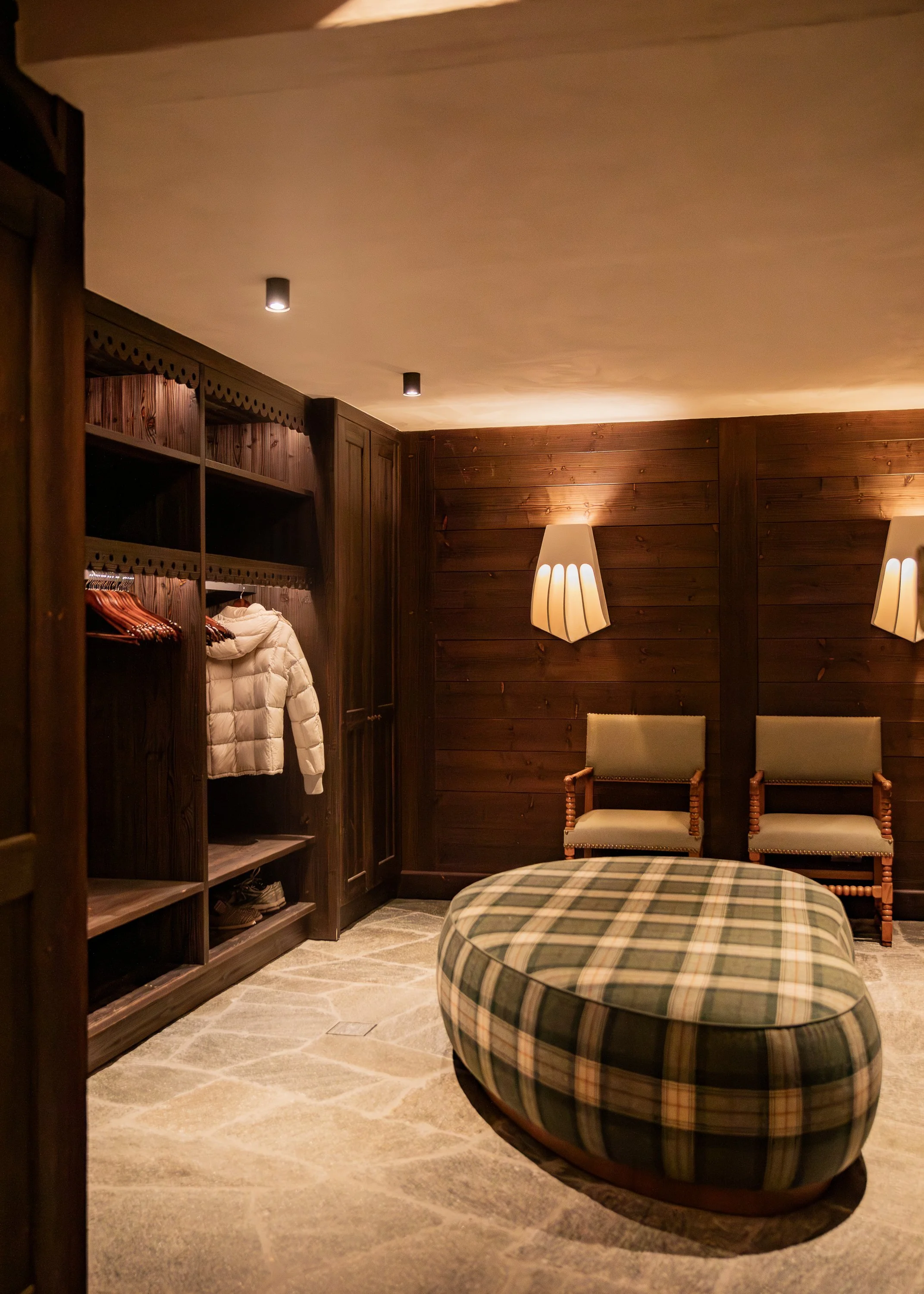 Ski room...