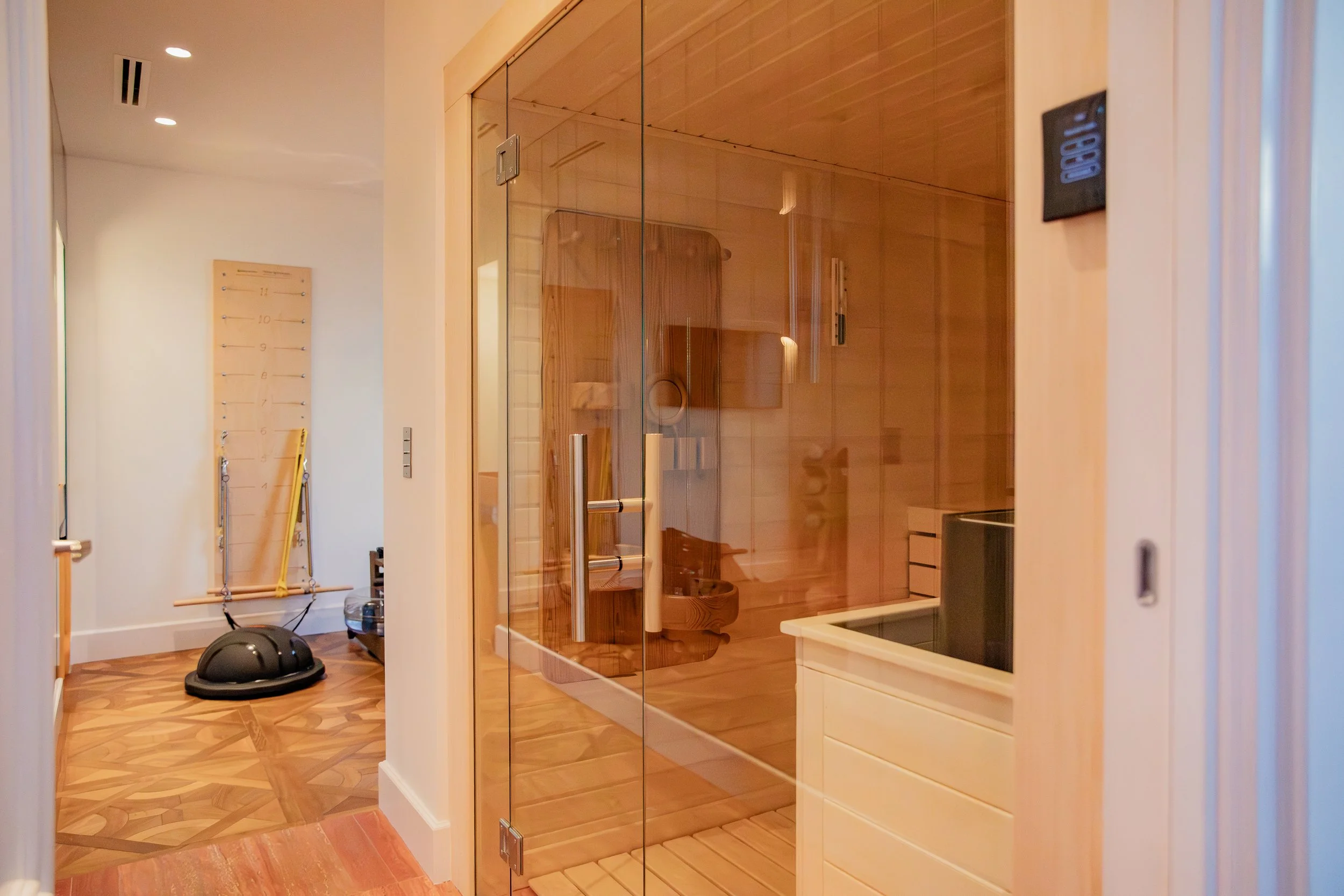 Sauna...
