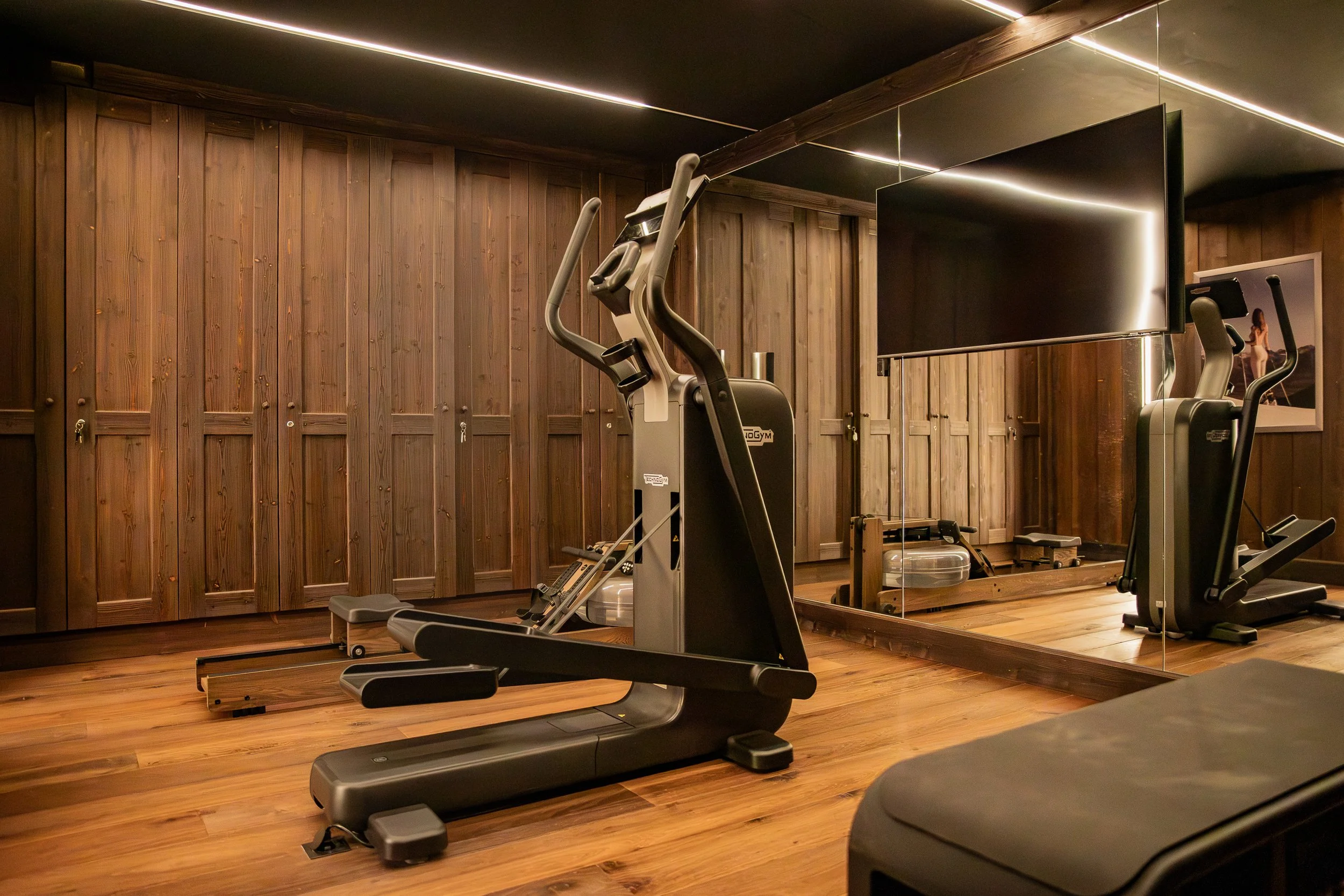 Salle de sport...