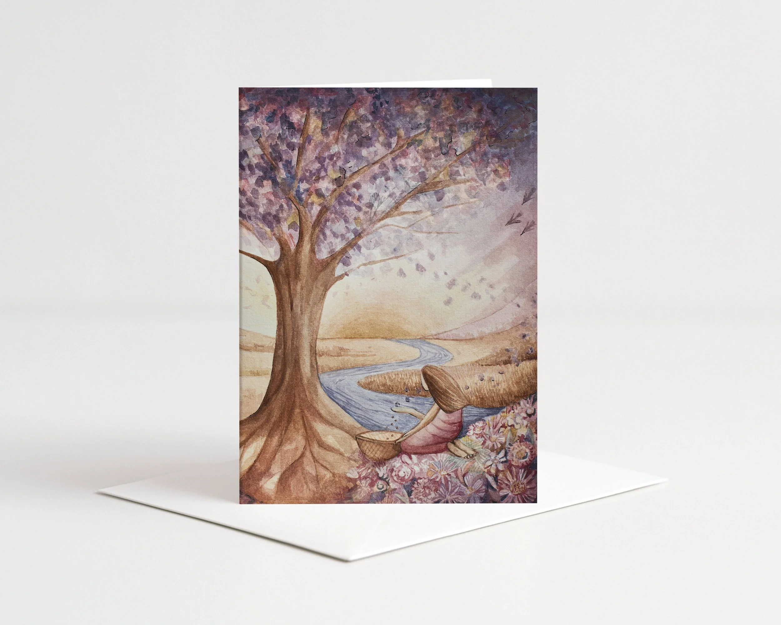 Sowing Seeds Notecard