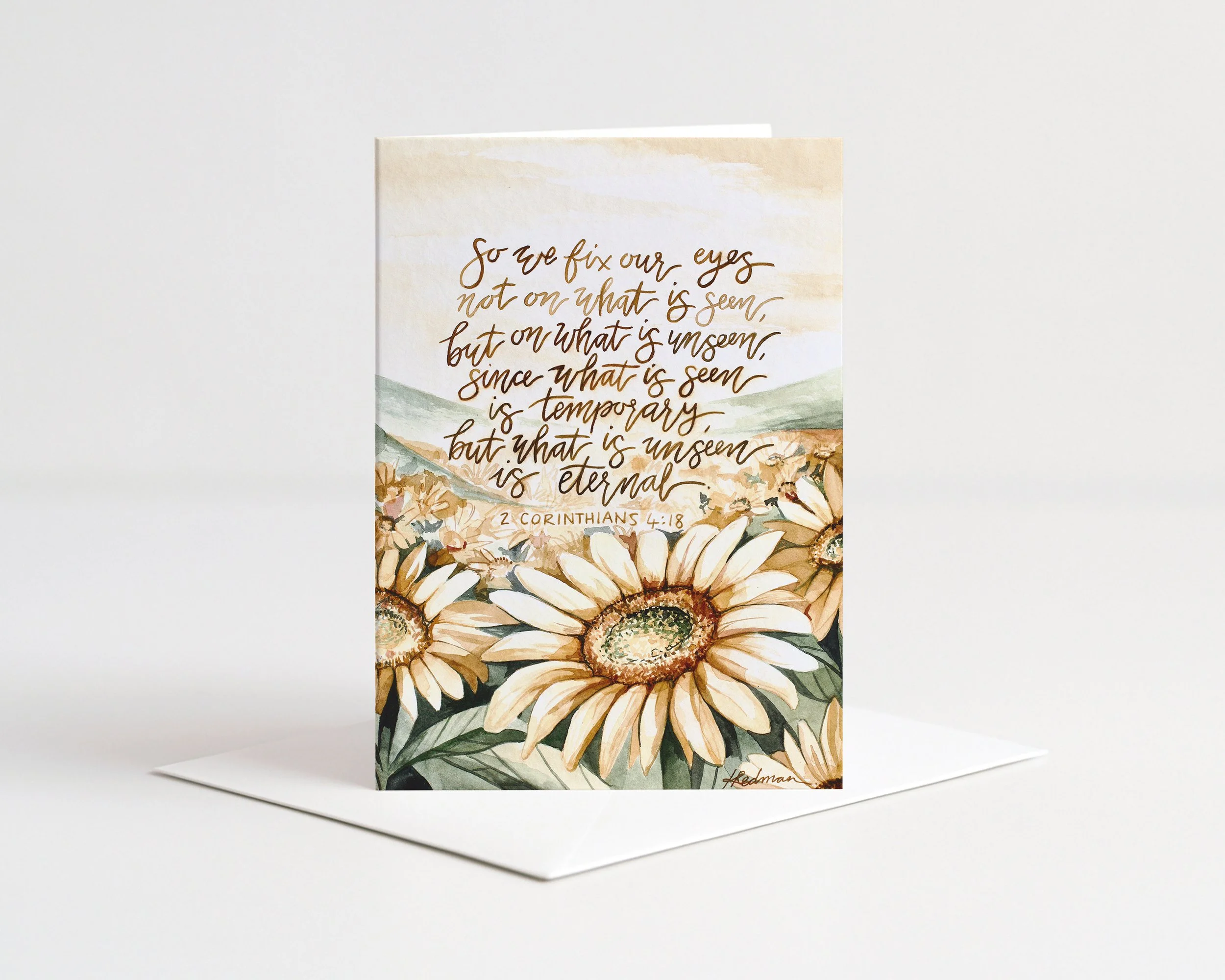 Fix Our Eyes Notecard