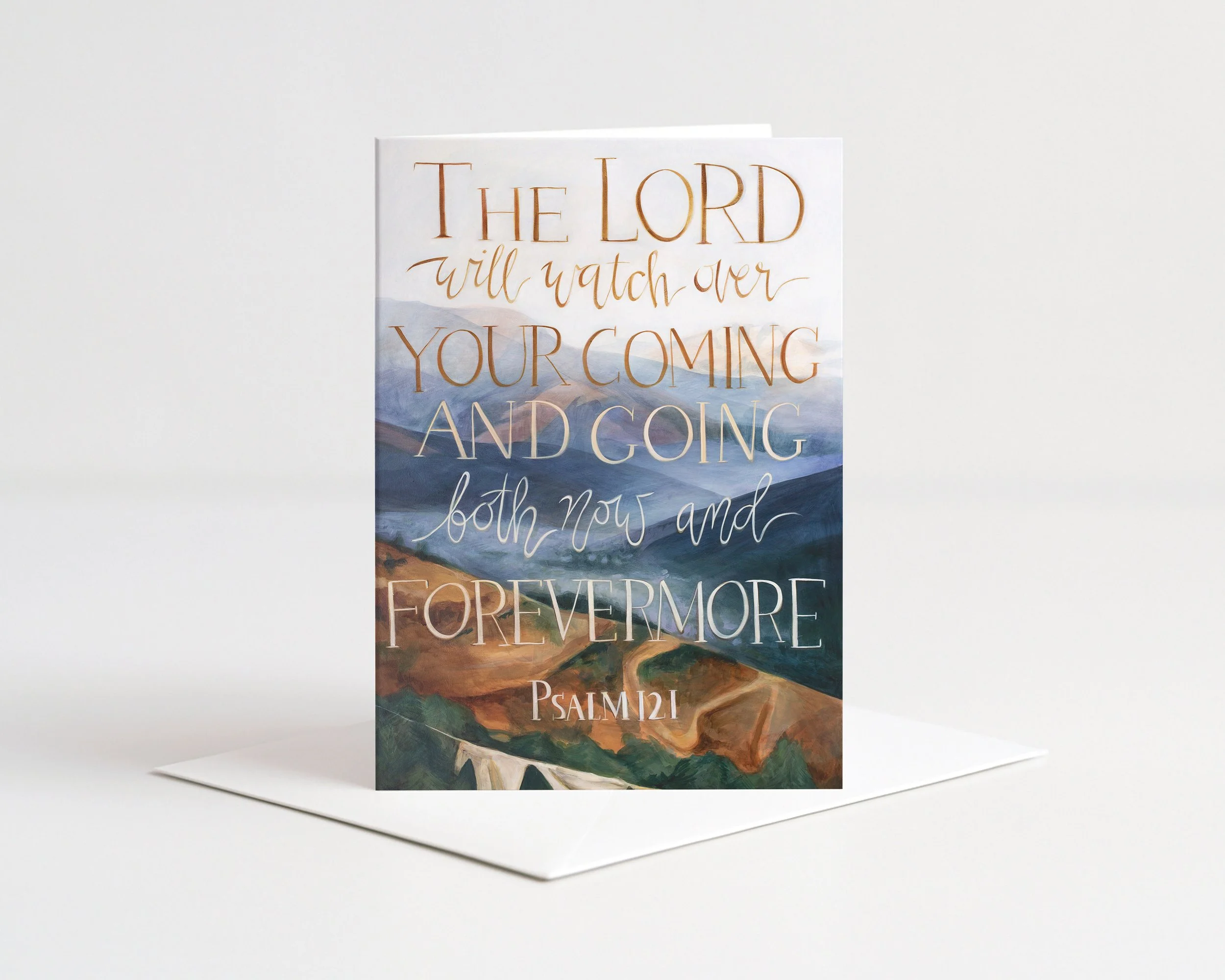 Coming and Going Notecard