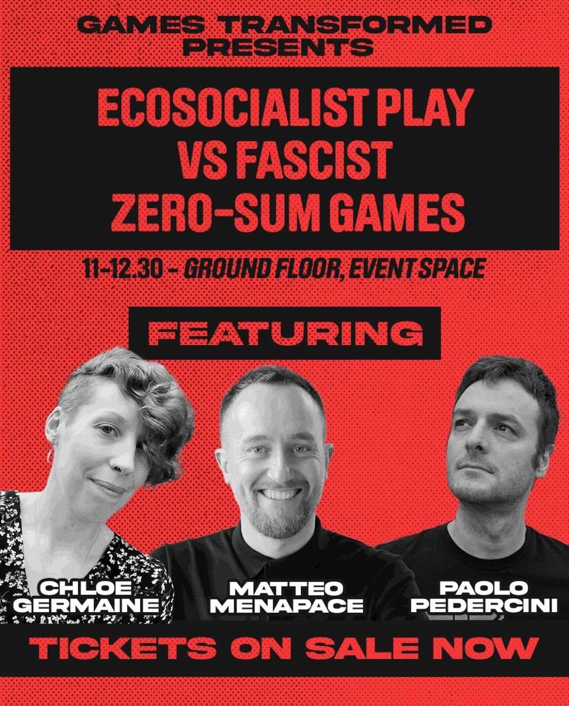 Ecosocialist Play - Panel at Games Transformed Festival