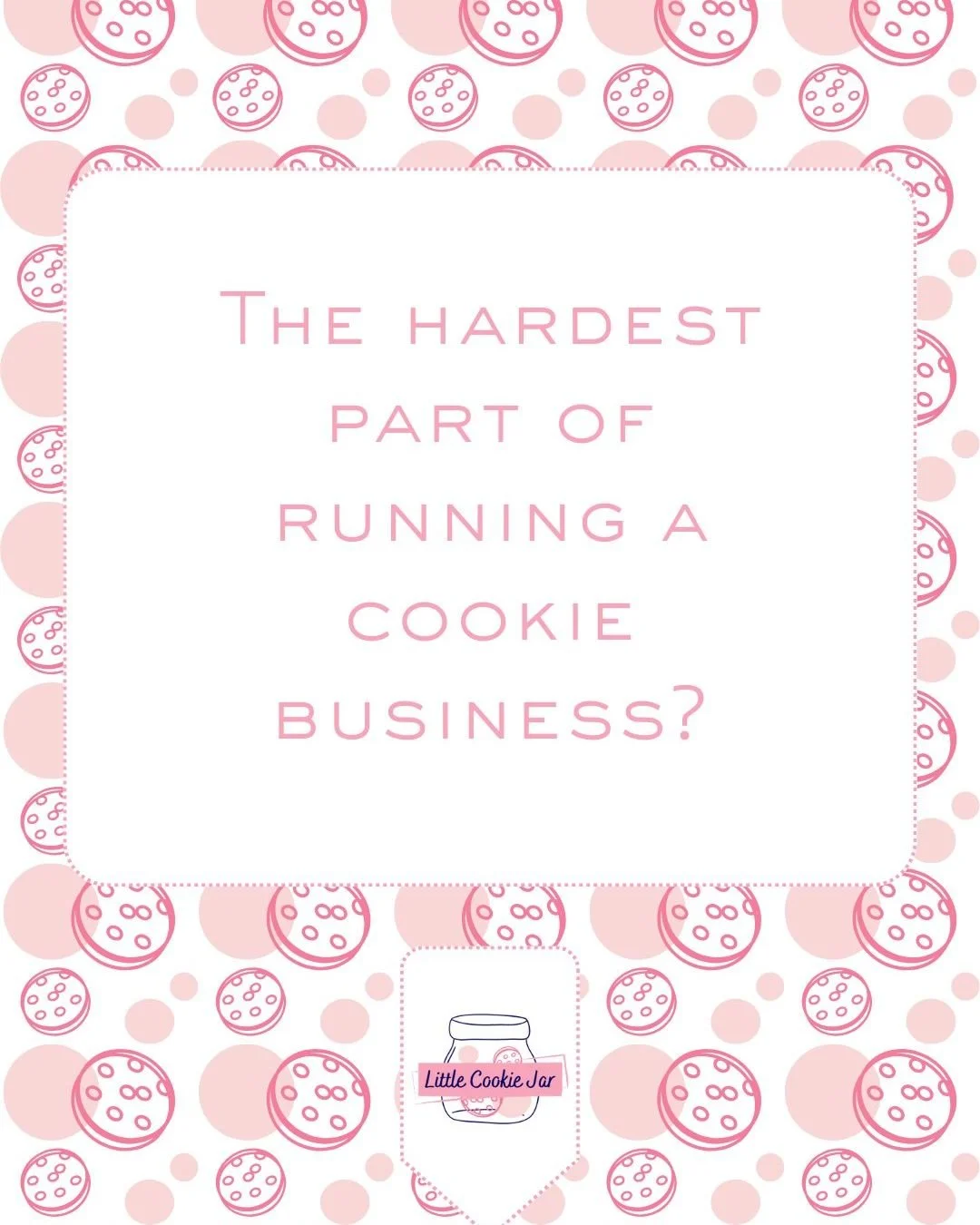 Okay cookiers and designers, it&rsquo;s time&hellip; 👀

I&rsquo;m officially launching Little Cookie Jar Social &mdash; a social media management service made specifically for cookie makers (and cookie-cutter designers too!).

You send me your raw v