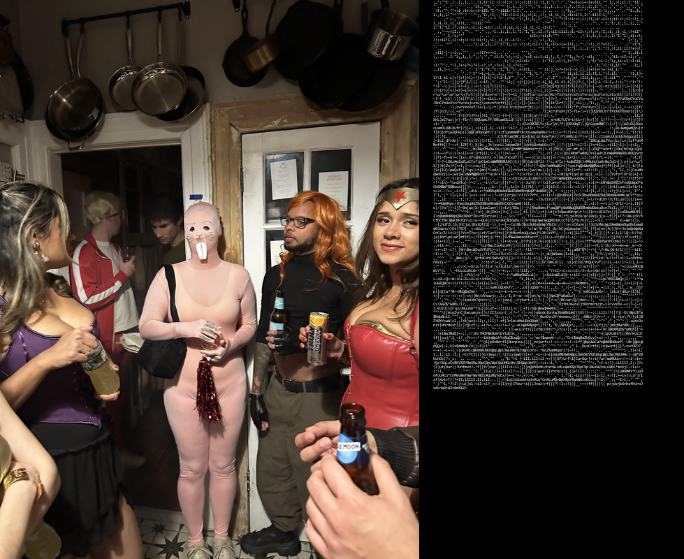 Untitled. ASCII File Conversions of Top 40 Reddit Images. EDPX 3/4700 Bad Taste & Digital Aesthetics. Assignment: Glitch/File Conversion