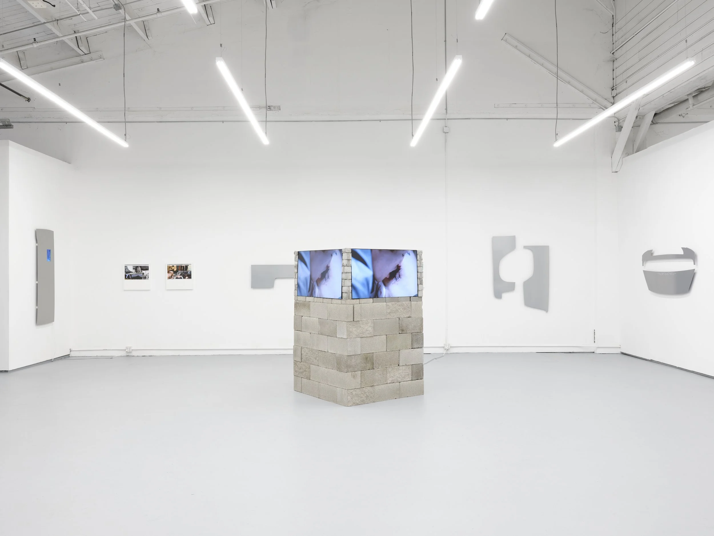 "Machines of Loving Grace". 2024. Installation view. Solo exhibition at Ditch Projects.